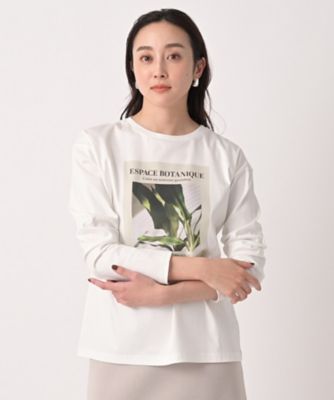 コットン100／洗える】フォトロングTシャツ（2002555453