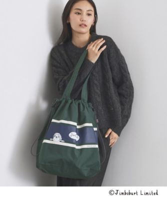 OPAQUE.CLIP (Women)/オペークドットクリップ ポケッタブルBIGトートバッグ(2002555510) グリーン024 旅行用かばん・バッグ【三越伊勢丹/公式】