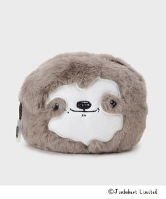 OPAQUE.CLIP (Women)/オペークドットクリップ フェイクファーアニマルフェイス型ポーチ(2002555513) チャ042 洗面化粧ポーチ【三越伊勢丹/公式】