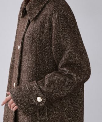 ヘリンボーンステンカラーコート（2002555765） | OPAQUE