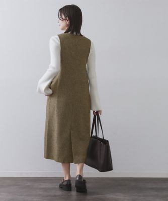 ラメツイードジャンスカ【洗濯機OK】（2002555766