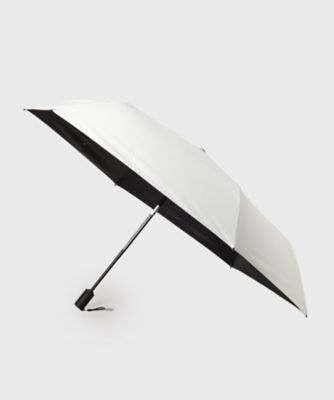 tk. TAKEO KIKUCHI (Men)/ティーケー タケオキクチ 晴雨兼用折りたたみ傘/オリジナルカラビナ付(2002555769) シロ002 傘・日傘【三越伊勢丹/公式】