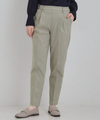 【洗濯機可／Ｓ－ＬＬ／あったか】すっきり上品に　裏起毛テーパードパンツ（２００２５５５７７３）