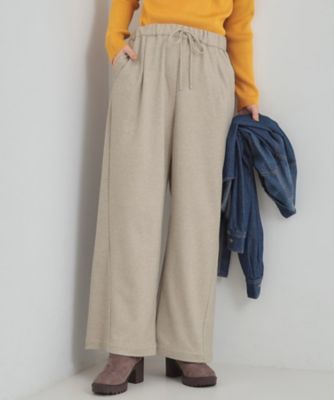 ＜SHOO LA RUE (Women)＞【シューウォーム】ワイドイージーパンツ（２００２５５５８８９）