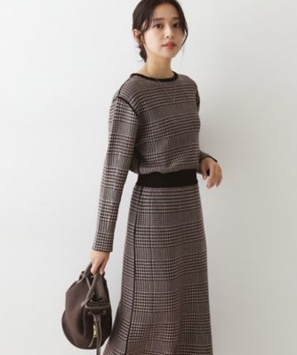 手洗い可／リバーシブル】トップス＆スカート セットアップ