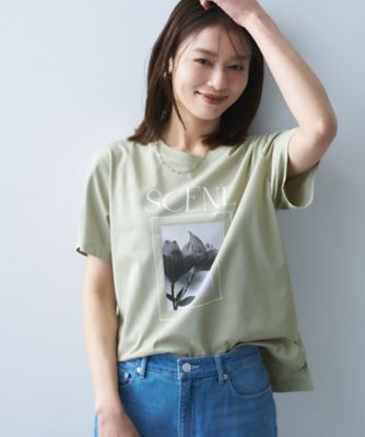 古畑星夏さん着用／ロゴ／プリント】グラフィックTシャツ