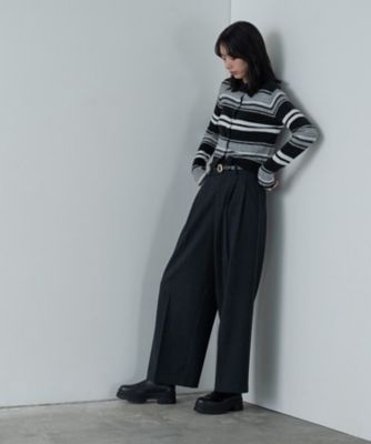 ツイードタックワイドパンツ（2002556038） | GALLEST