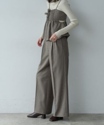 ガンクラブチェックワイドパンツ（2002556052） | GALLEST