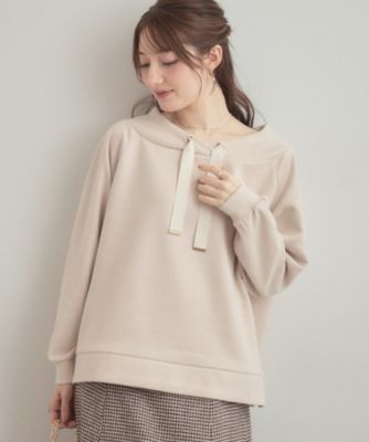 ＜COUTURE BROOCH (Women)＞スエードダンボールプルオーバー（２００２５５６１２１）