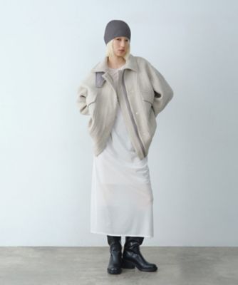 oversized tweed blouson（2002556174