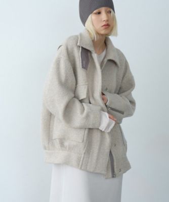＜CODE A (Women)＞ｏｖｅｒｓｉｚｅｄ　ｔｗｅｅｄ　ｂｌｏｕｓｏｎ（２００２５５６１７４）