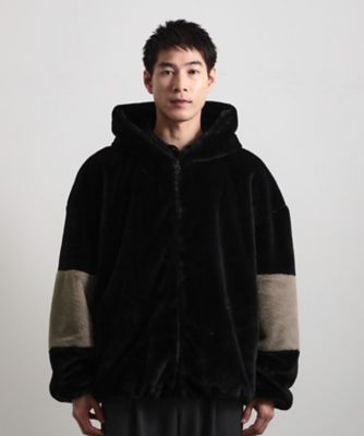 フードフェイクファーブルゾン（2002556175） | THE SHOP TK