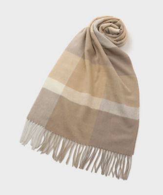 ベージュ系 メンズのマフラー・ストール・ネックウォーマー | 三越