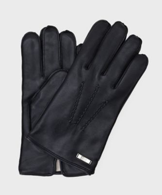 TAKEO KIKUCHI (Men)/タケオキクチ レザーグローブ(2002556193) クロ019 手袋・グローブ【三越伊勢丹/公式】