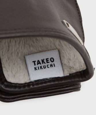 スマホ対応】レザーグローブ（2002556193） | TAKEO KIKUCHI