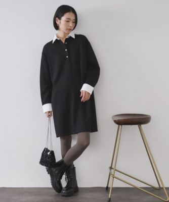 二の腕カバー・楽ちん・通勤】シフォンプリーツワンピース