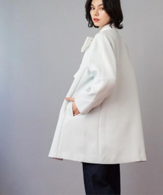 フォルムスリーブミドルコート【洗濯機OK】（2002556211