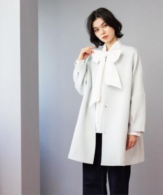 フォルムスリーブミドルコート【洗濯機OK】（2002556211