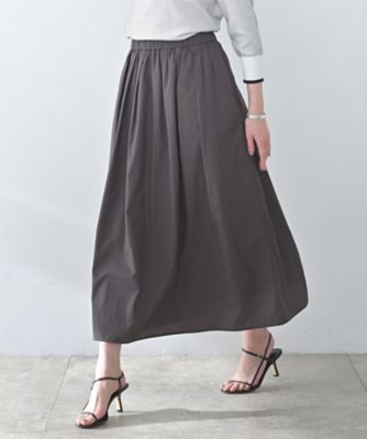 ＜UNTITLED L (Women/大きいサイズ)＞シャイニータイプライタースカート（２００２５５６７９７）