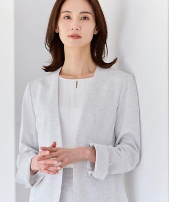 ＜Reflect (Women)＞【匠シリーズ】匠ジャケット／ノーカラー（２００２５５６９３１）