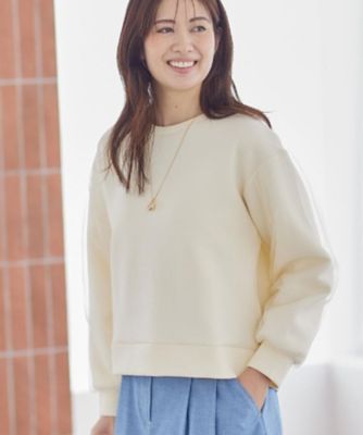 チュールレイヤードスリーブプルオーバー（2002556943