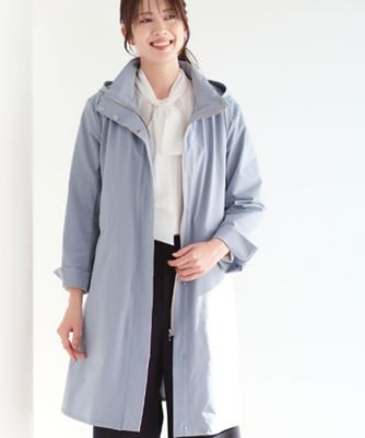 中綿ライナー付き】ライナー付きフーデッドロングコート