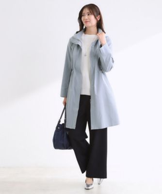 中綿ライナー付き】ライナー付きフーデッドロングコート