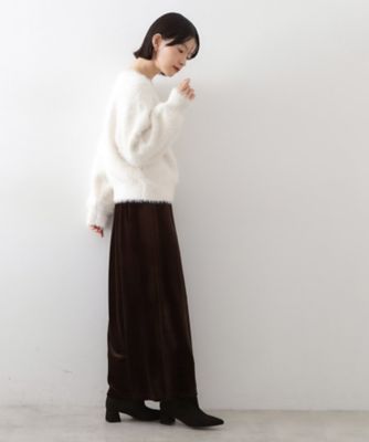 ベロアナロースカート（2002559021） | THE SHOP TK (Women