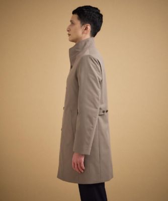 撥水ツイル スタンドカラー コート（2002560087） | TAKEO