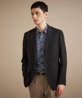 Begin5月号掲載／通気性】トリコットサッカー ジャケット