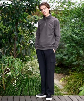 ダブルクロス裏起毛 ハーフジッププルオーバー（2002560258