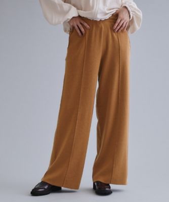 OPAQUE.CLIP (Women)/オペークドットクリップ ニットワイドパンツ(2002560374) チャ041 パンツ・ズボン【三越伊勢丹/公式】