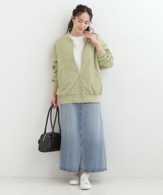 S－LL】大人も取り入れやすい BIGシルエット MA－1ブルゾン