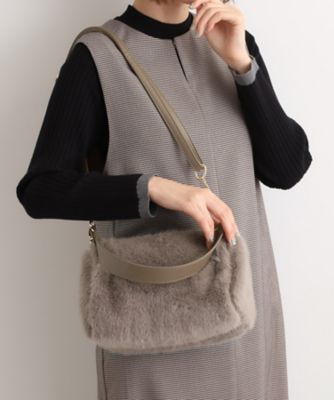 フェイクファーダブルショルダー（2002560387） | GROVE