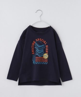 110－160】プリント長袖Tシャツ（2002560447） | THE