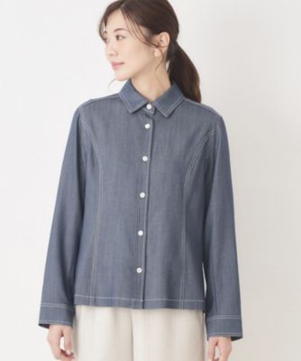 ソフトデニムシャツジャケット（2002560473） | CORDIER