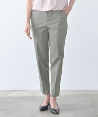 ＜UNTITLED (Women)＞ジャージテーパードパンツ（２００２５６０４７５）