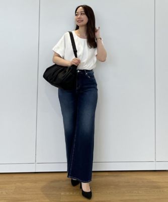 アンタイトル ネイビー　ブラウス　XS 前後2WAY はっ水　リラクシー セットアップ可／UVカット／前後2WAY】リラクシーフレンチ