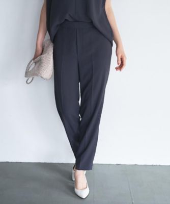 ＜UNTITLED (Women)＞【夏の名品セットアップが今年も登場！／はっ水／遮熱】リラクミスト　テーパードパンツ（２００２５６０５８１）