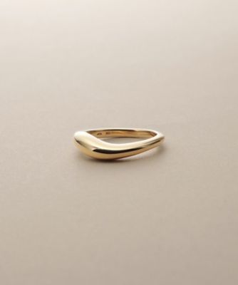 ＜COCOSHNIK (Women)＞Ｋ１０カーブスタック　リング（２００２５６０６３９）