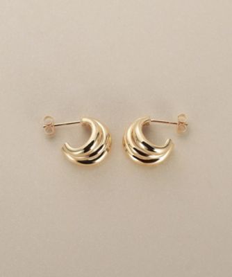 K10トリプルカーブフープ スタッドピアス（2002560641