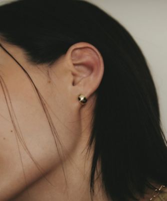 K10月甲 フープピアス 小（2002560653） | COCOSHNIK