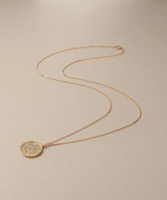 Organic Gems ネックレス ローズクォーツ M