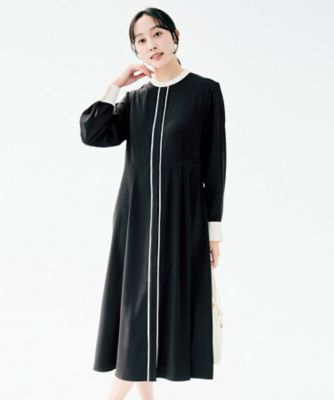 ＜UNTITLED (Women)＞バイカラー　ワンピース（２００２５６０８２１）