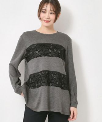 レーステープデザインチュニックプルオーバー（2002560911