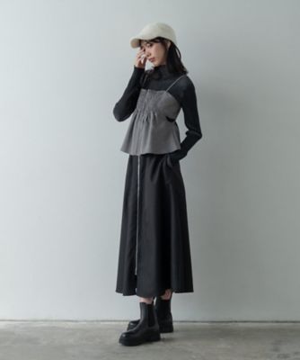 センタージップフレアスカート（2002561163） | GALLEST