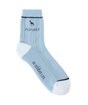 adabat/アダバット ストライプメッシュショートソックス（２００２５６１４３３）