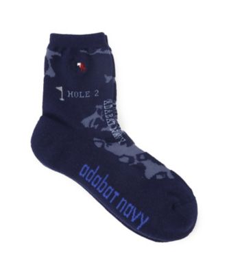 ADABAT NAVY】リンクスショートソックス