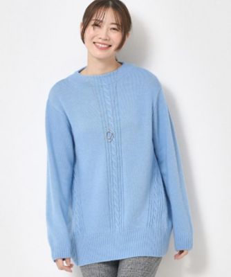 ノイエミドル クリアカラーチュニックニット（2002561730