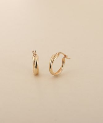 K10YG ツイスト フープ ピアス | ete bijoux (Women)/エテ